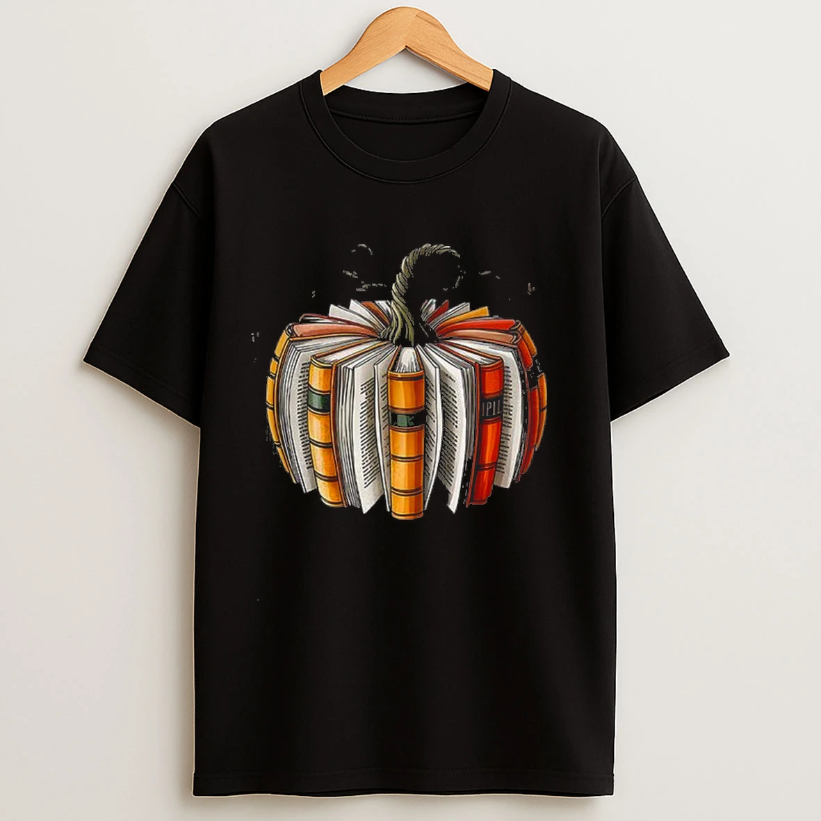 Book Fall Pumpkin Teacher Fall Shirts