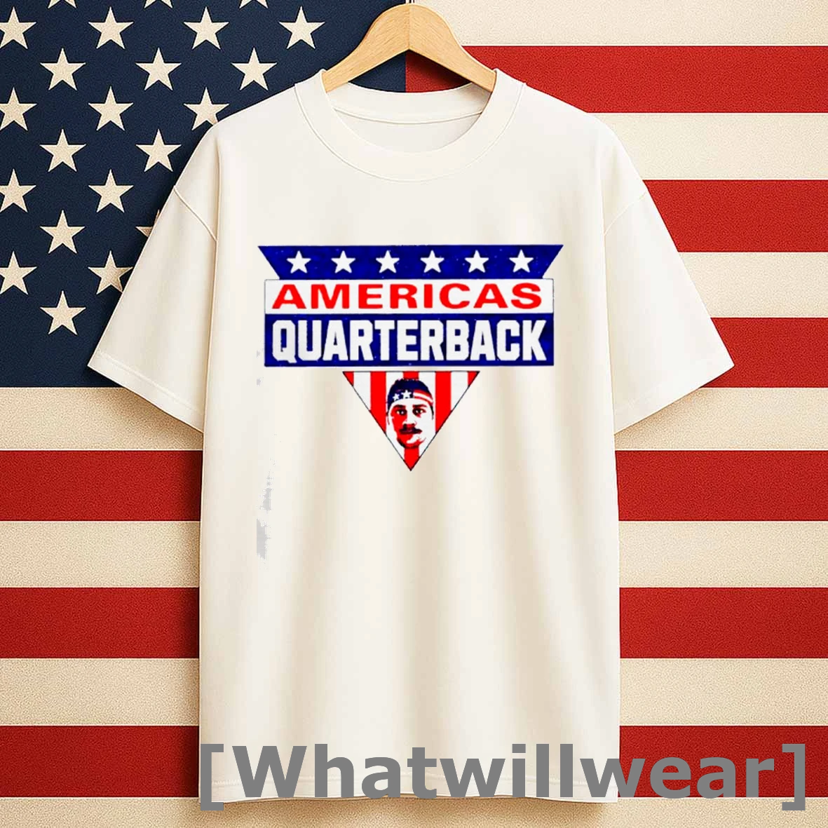 Buffalo Bills Football Americas Quarterback Flag Shirts