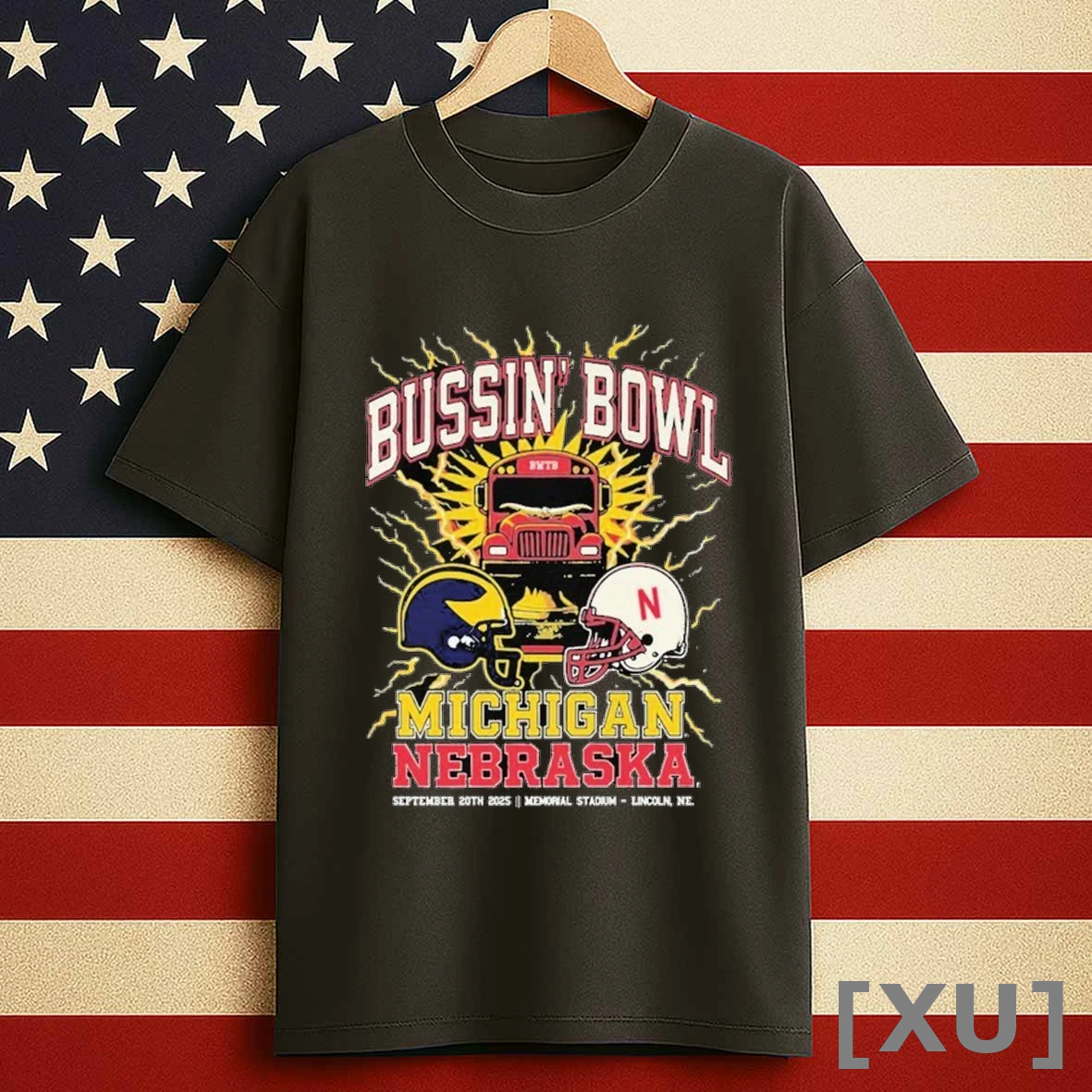 Bussin Bowl Nebraska Vs Michigan Shirts