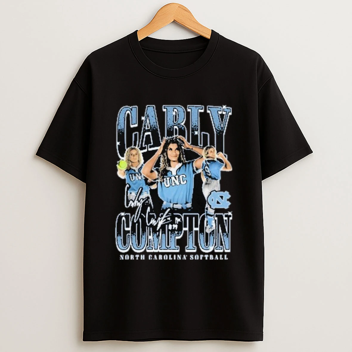 Carly Compton North Carolina Softball Shirts