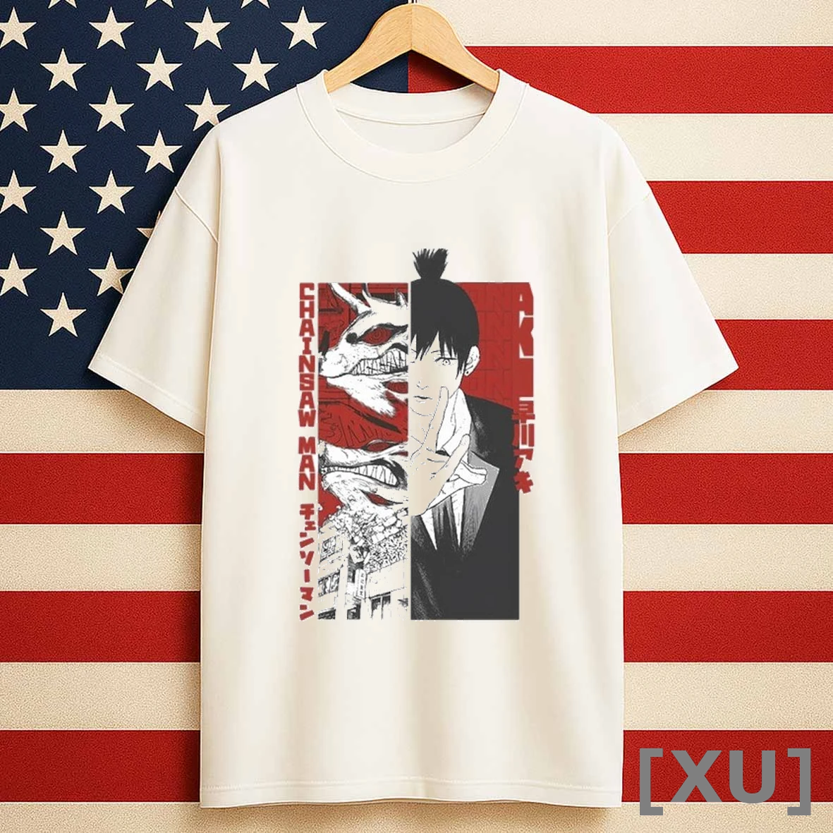 Chainsaw Man Aki Split Shirts