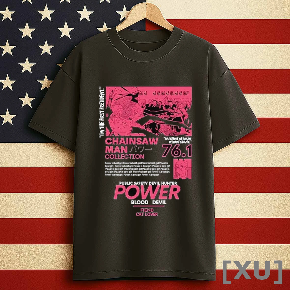 Chainsaw Man Power Blood Devil Shirts