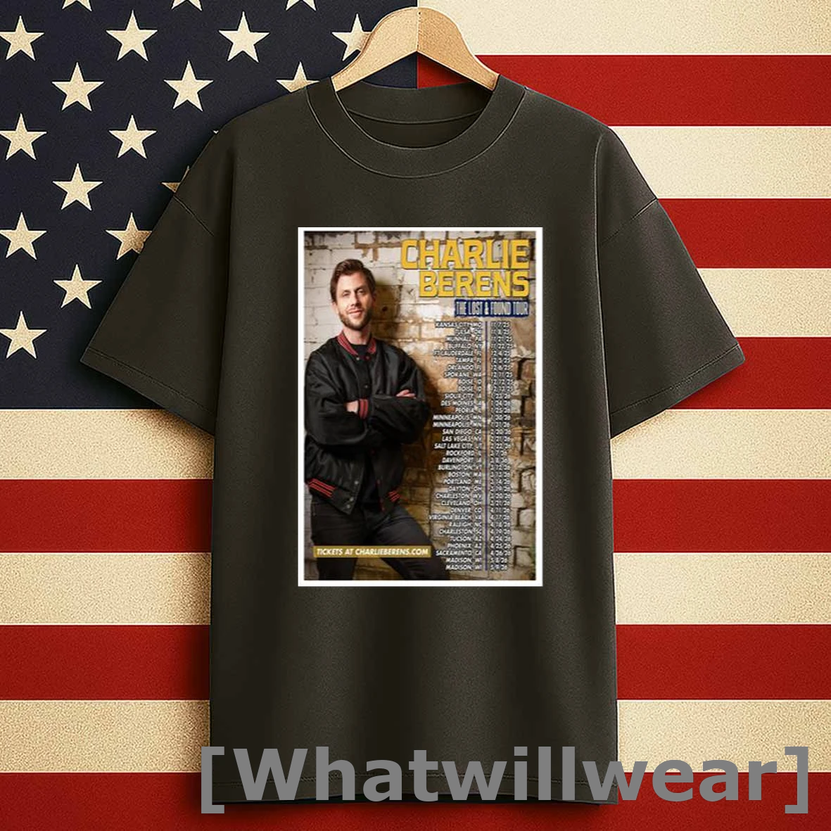 Charlie Berens Tour 2026 Men Shirts