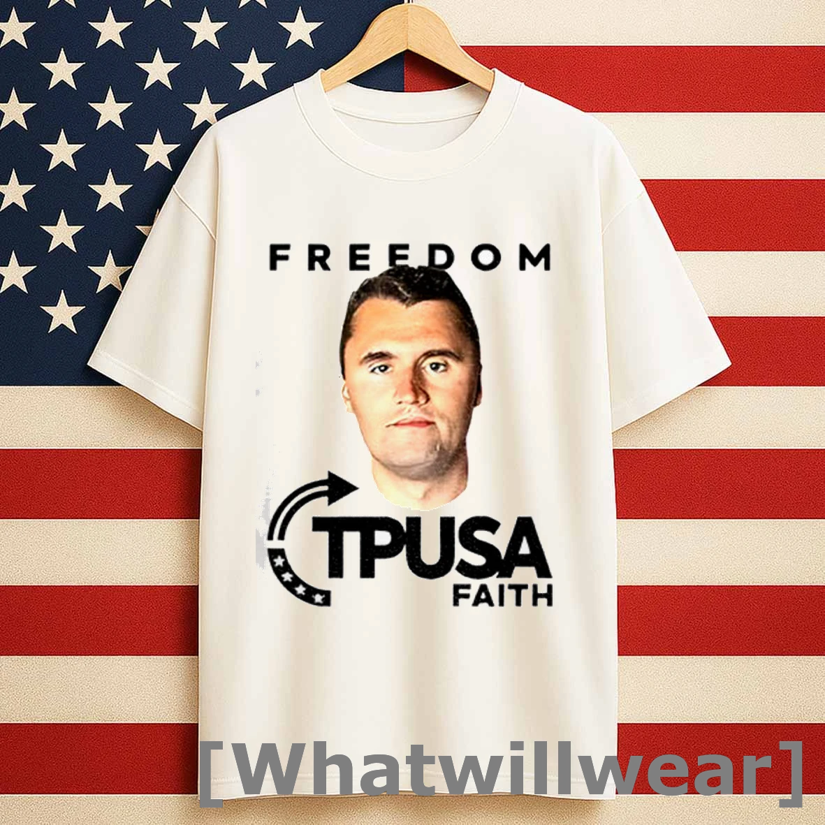 Charlie Kirk Freedom Tpusa Faith Shirts