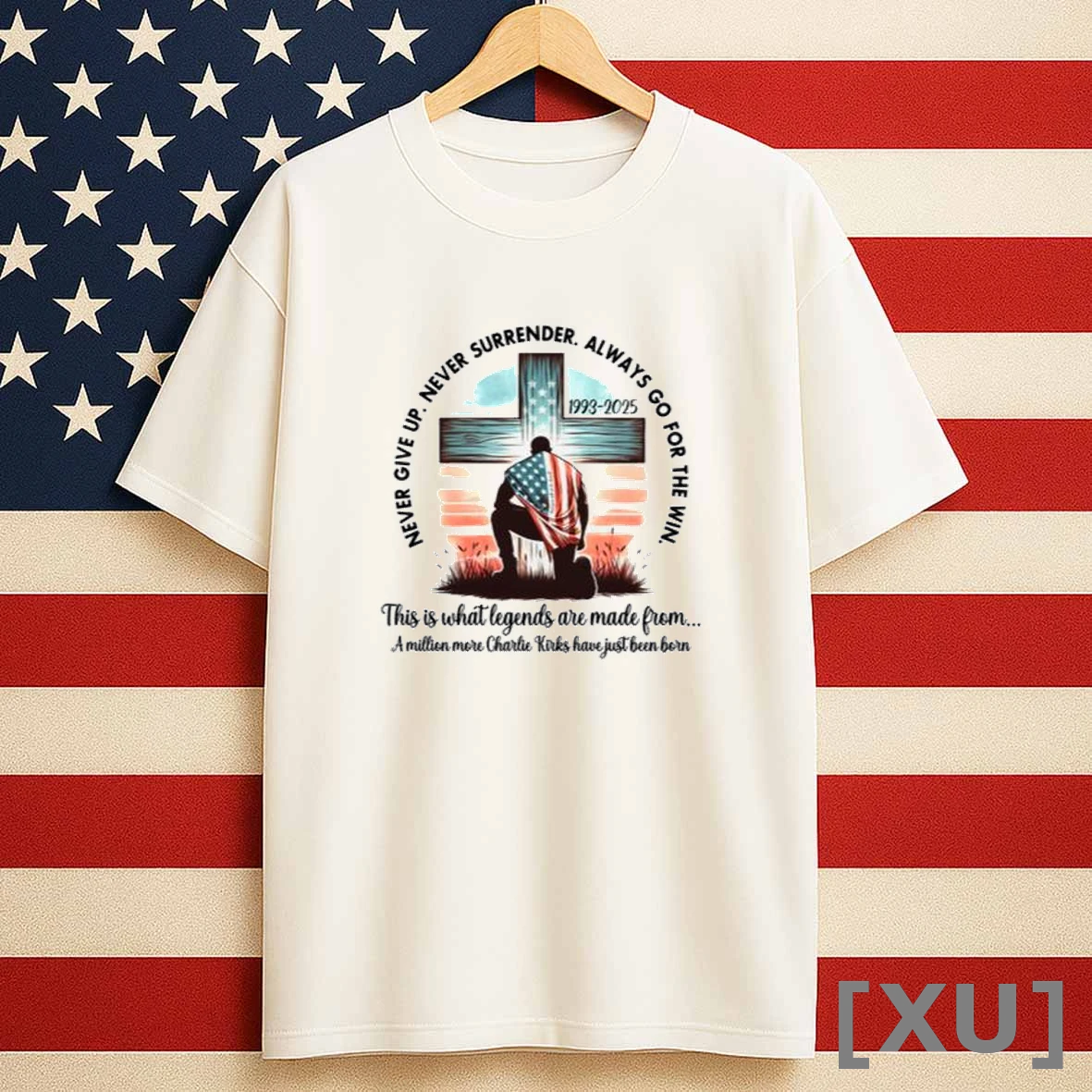 Charlie Kirk Inspirational Faith Men Shirts