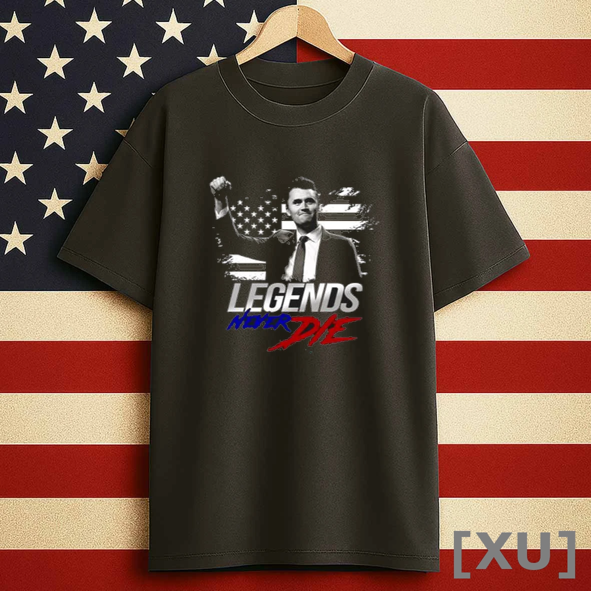 Charlie Kirk Legends Never Die 2025 Men Shirts