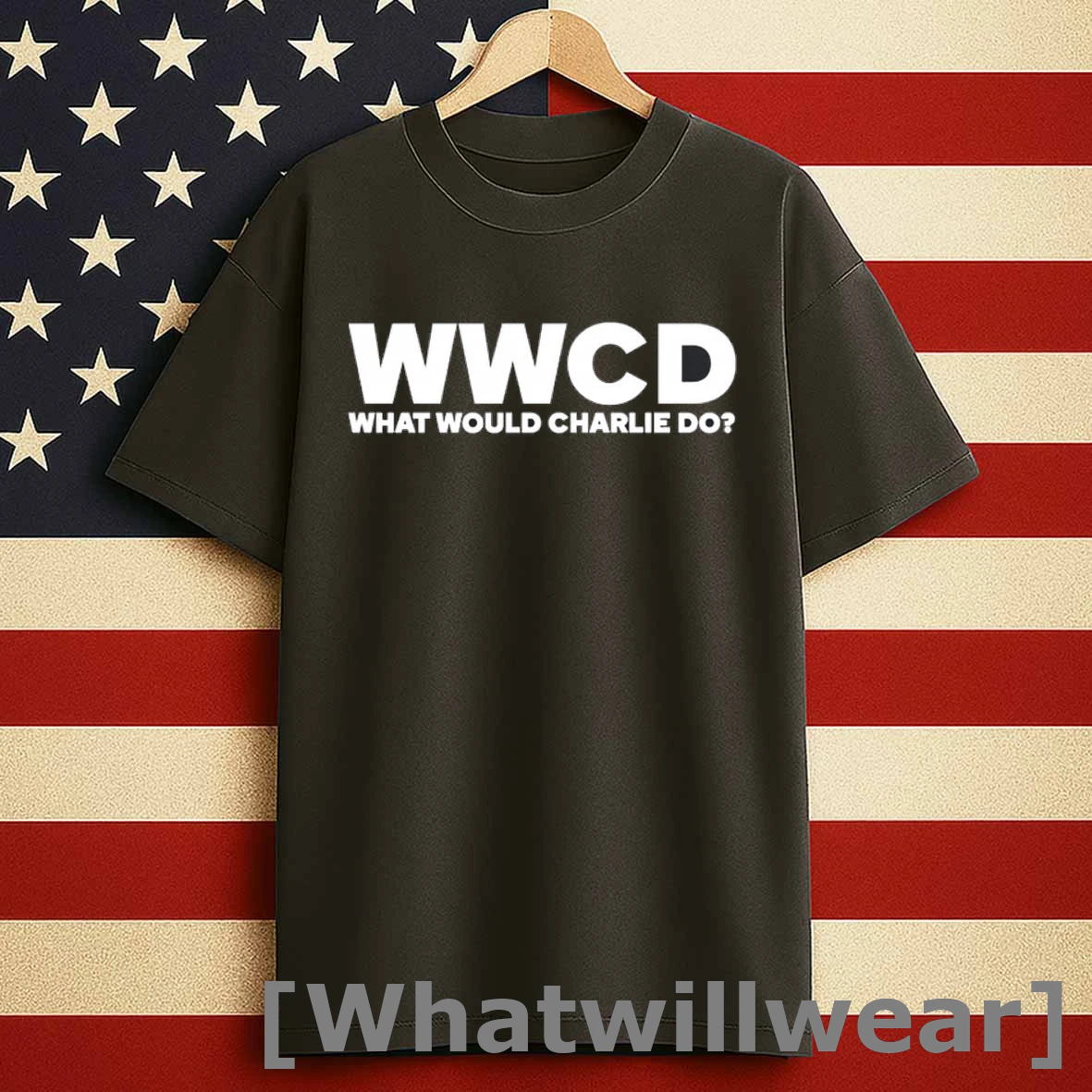 Charlie Kirk Wwcd What Would Charlie Do Shirts
