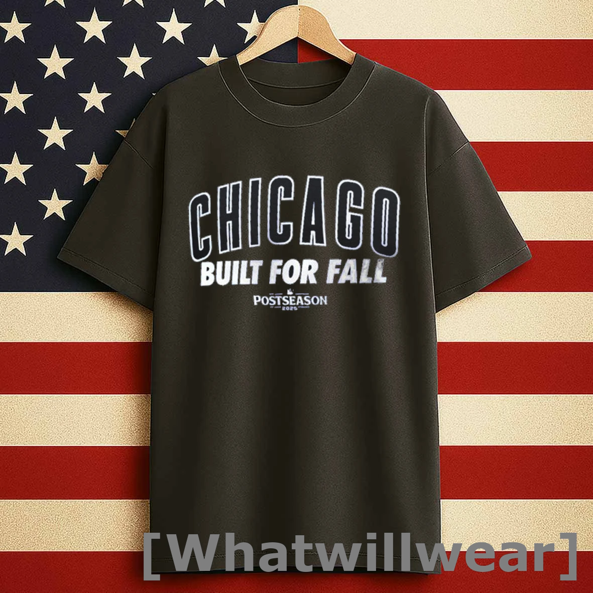 Chicago Cubs Built For Fall 2025 Mlb Postseason Shirts