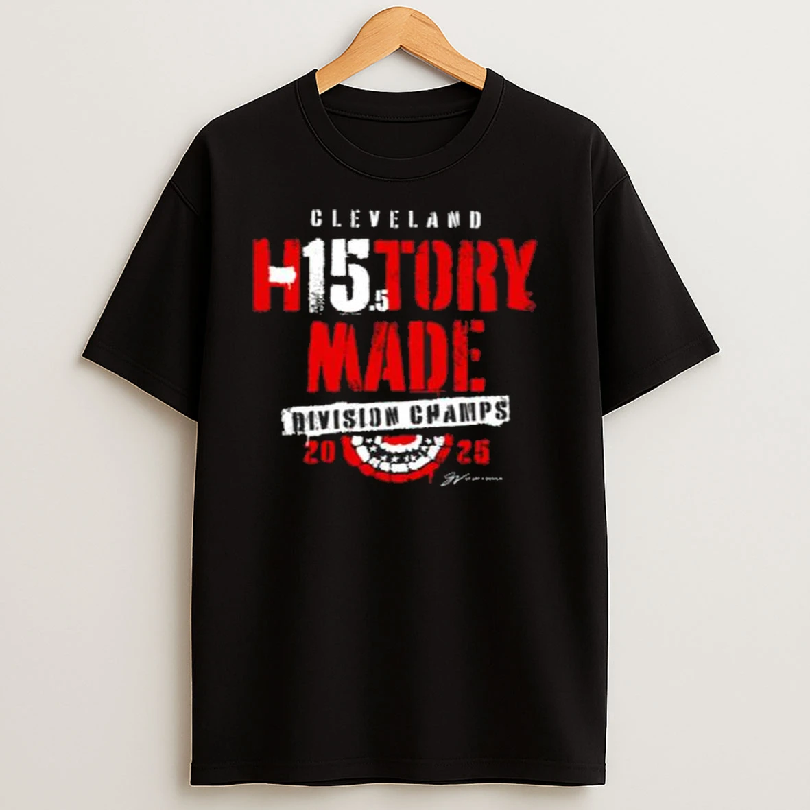 Cleveland Baseball History Made Men Shirts