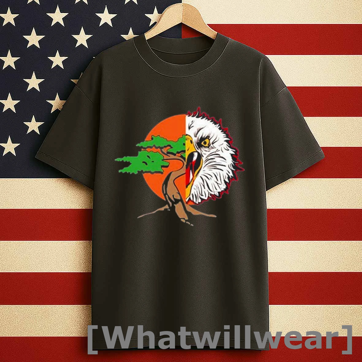 Cobra Kai Eagle Fang Miyagi Do Split Logo Shirts