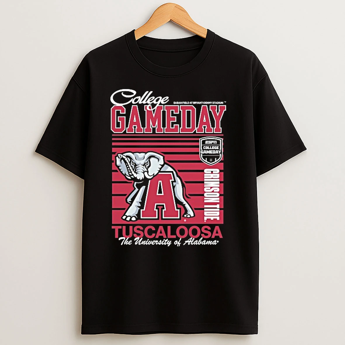 College Gameday Crimson Tide Alabama Tuscaloosa The University Of Alabama Shirts