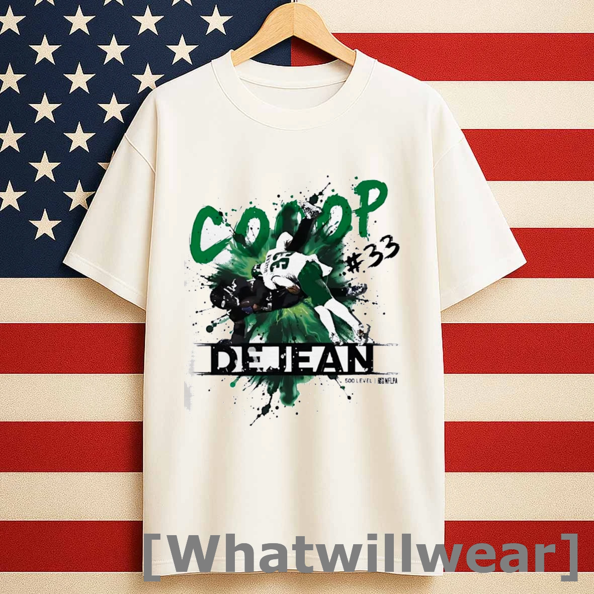 Cooper Dejean Philadelphia Splatter 33 Vintage Shirts