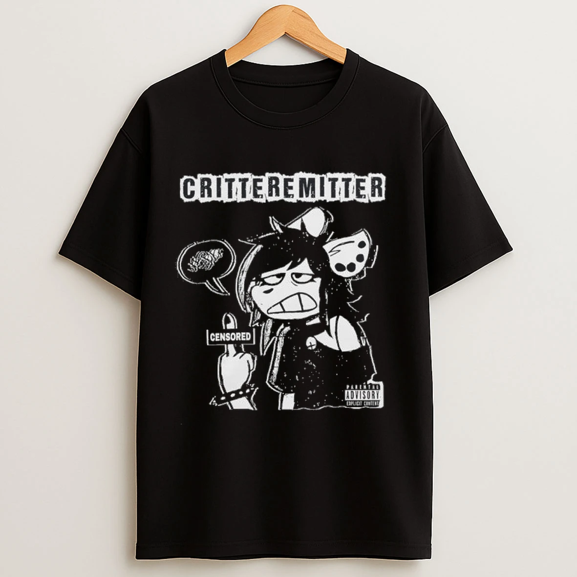 Critteremitter Censored Logo Shirts