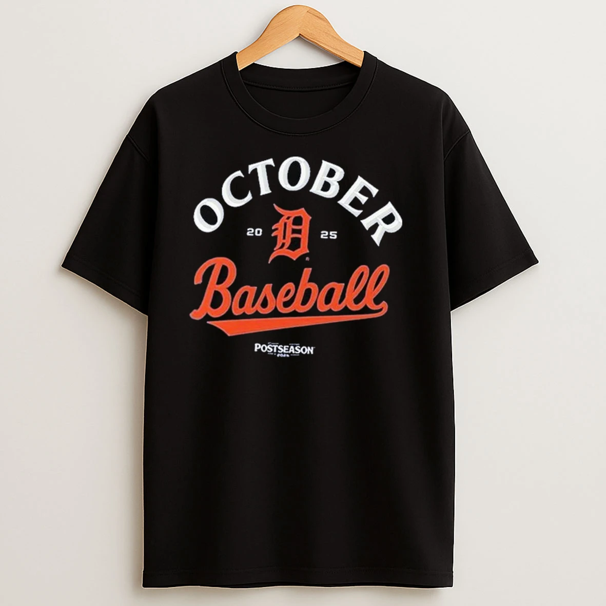 Detroit October Baseball 2025 Shirts