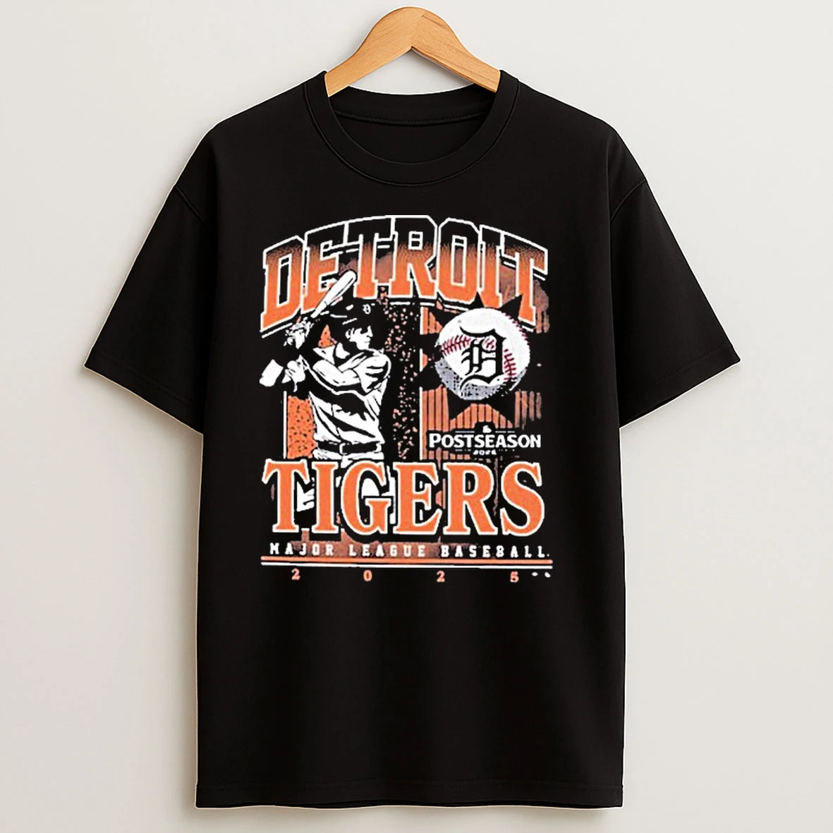 Detroit Tigers Major League Baseball Postseason 2025 Shirts