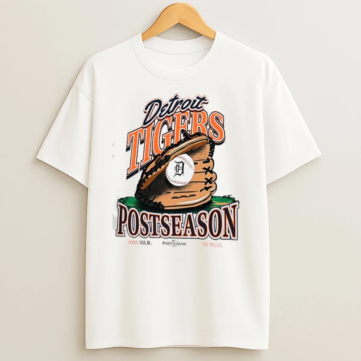 Detroit Tigers Postseason Mlb 2025 Classic Shirts