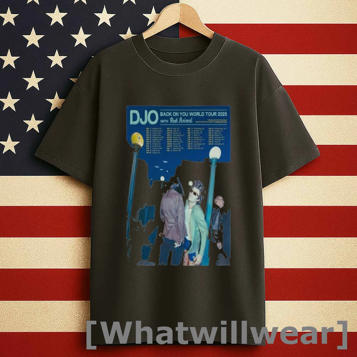 Djo Back On You World Tour 2025 Post Animal Shirts