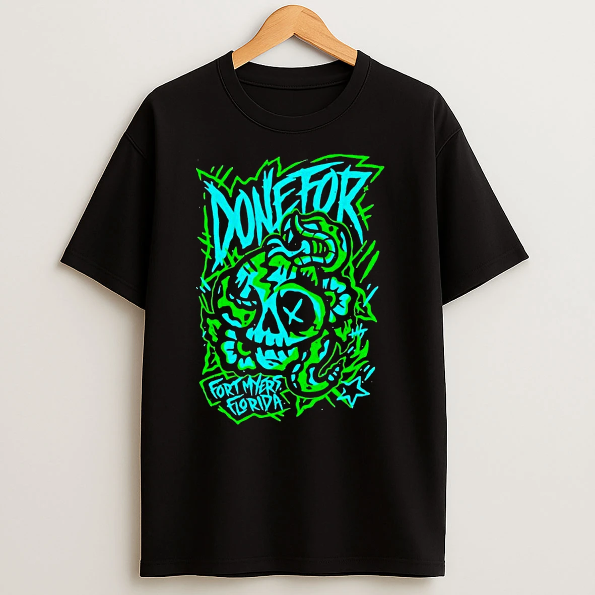 Donefor Fort Myers Florida Snakey Snakey Classic Shirts