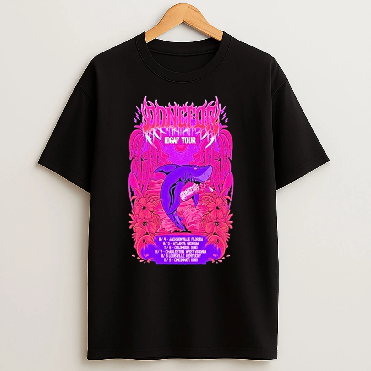 Donefor Idgaf Tour 2025 Shirts