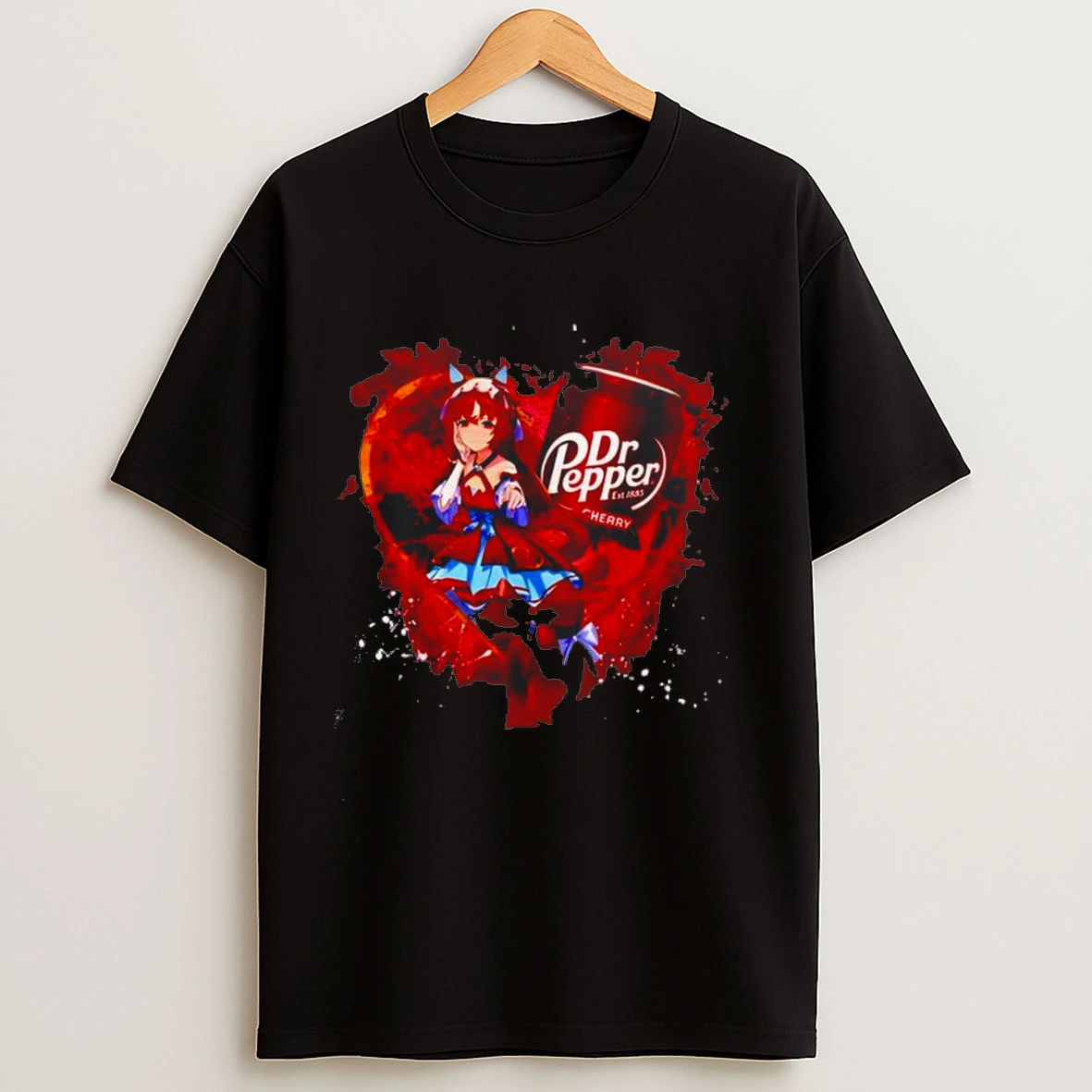 Dr Pepper Cherry Anime Shirts