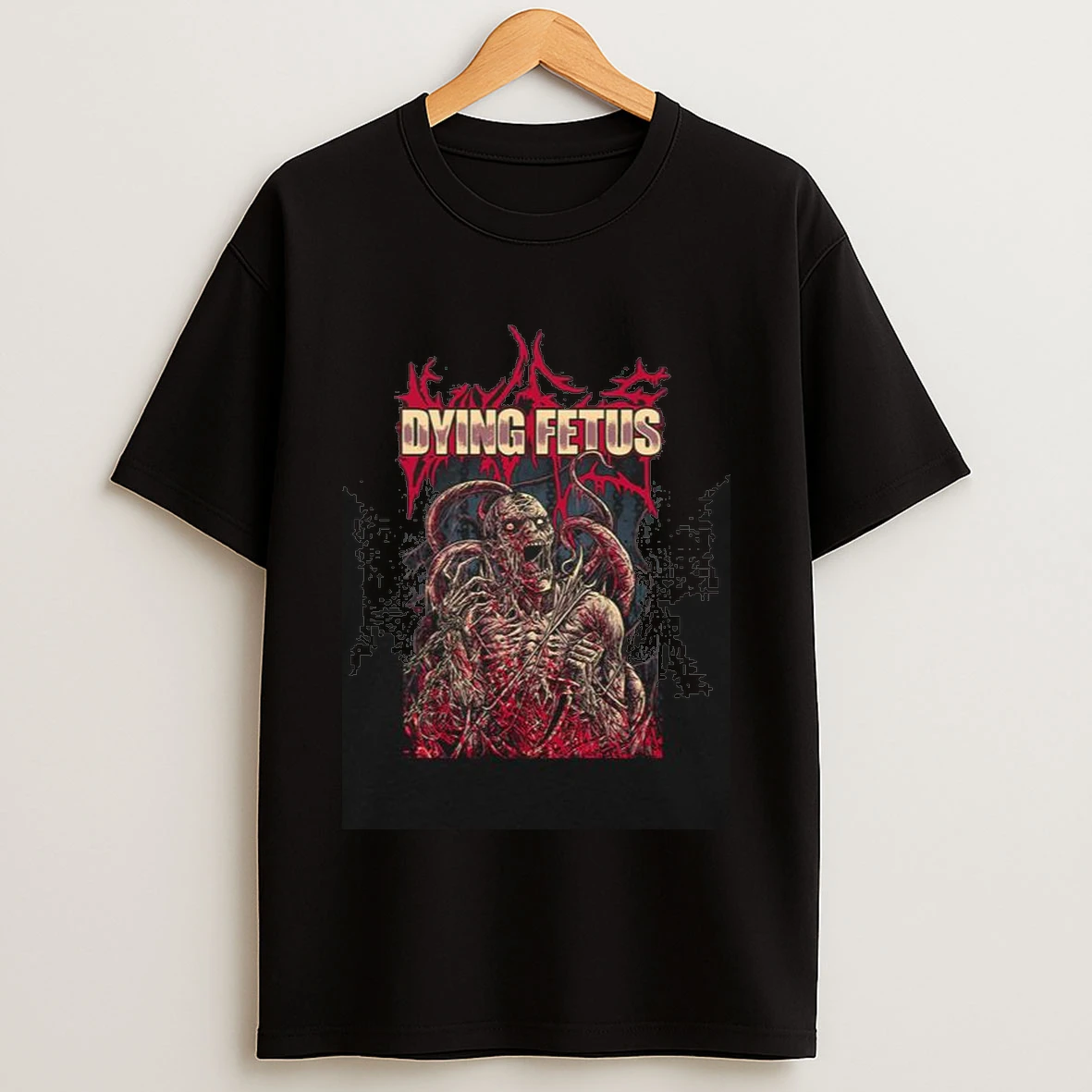 Dying Fetus Chained Tentacles Men Shirts
