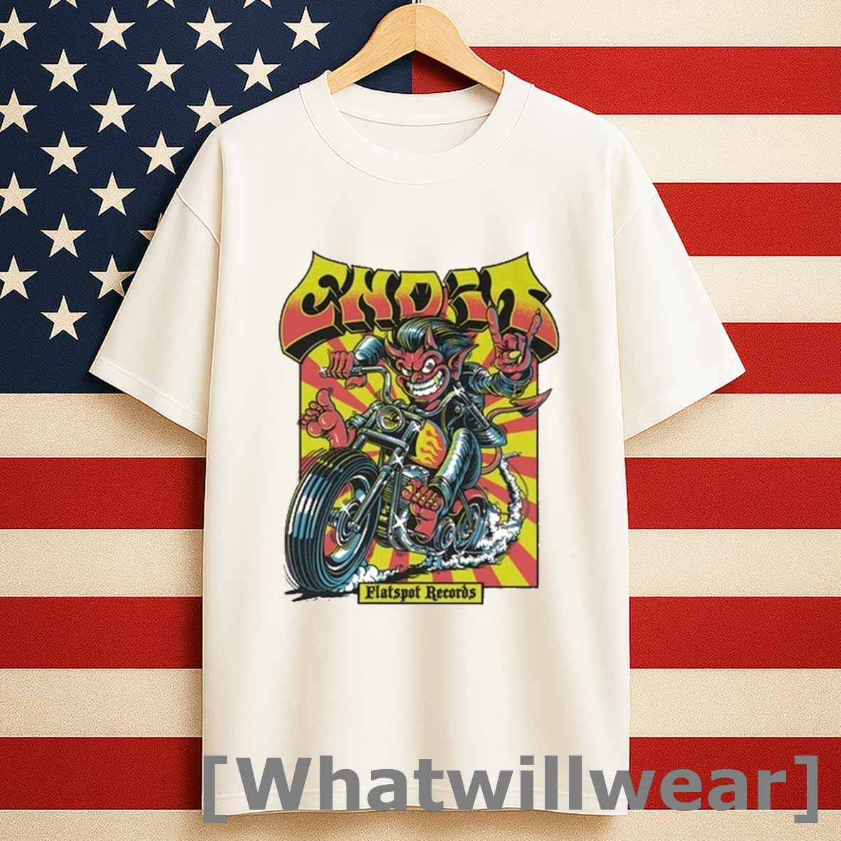 End It Moto Devil Flatspot Records Shirts