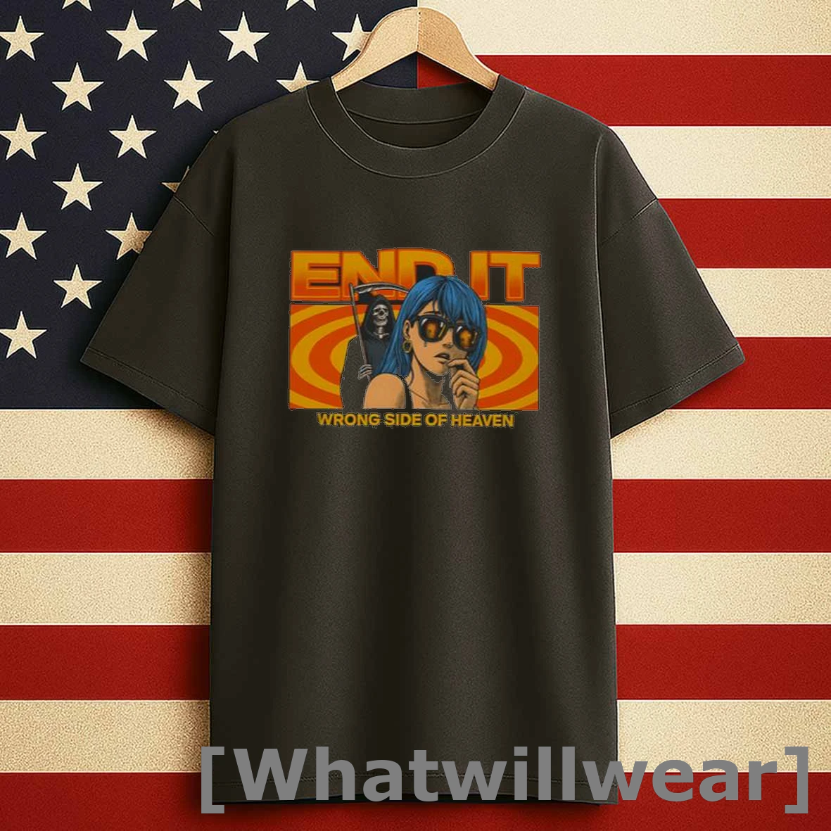 End It Reaper Girl 2025 Men Shirts