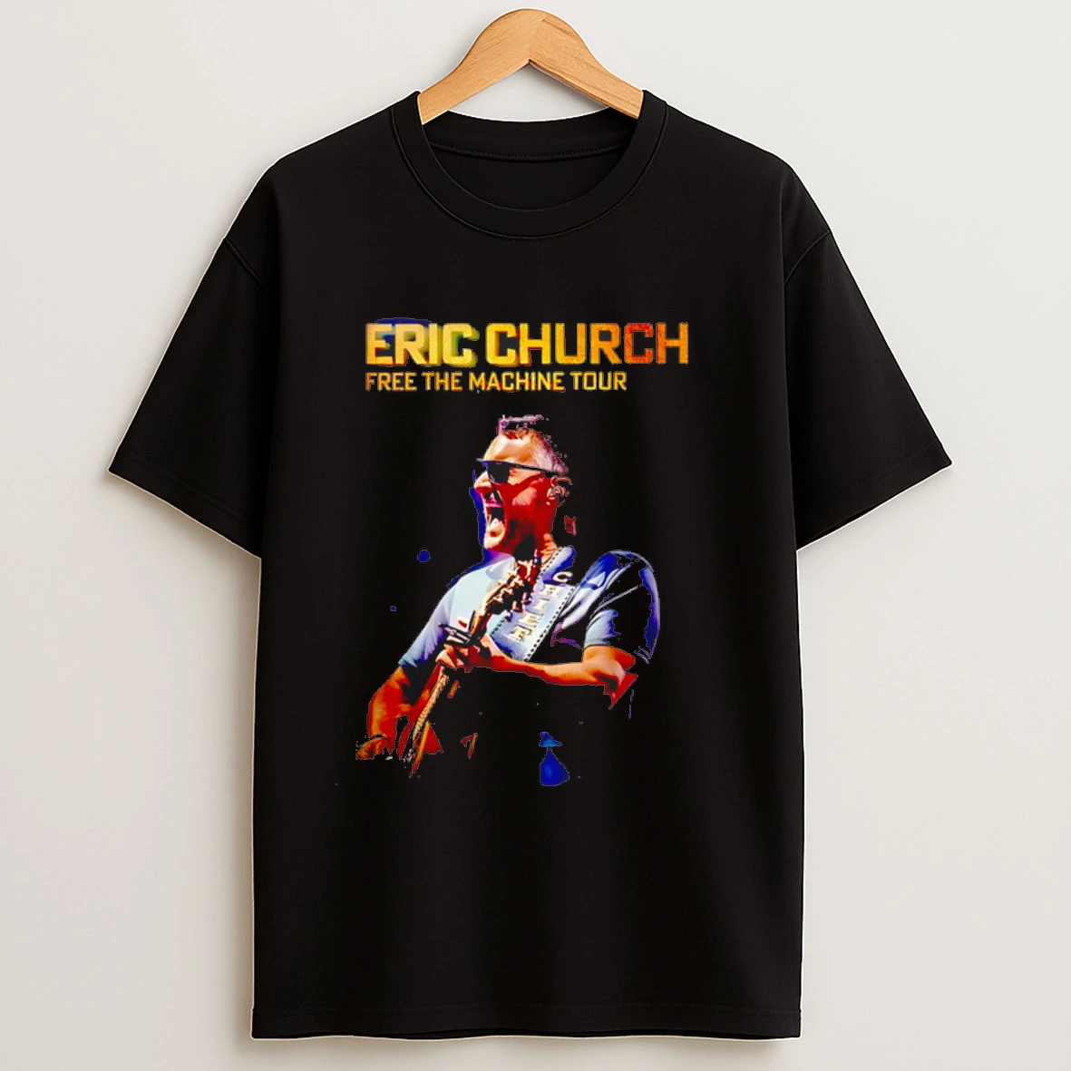 Eric Church Free The Machine Tour 2025 2026 North America Schedule Shirts