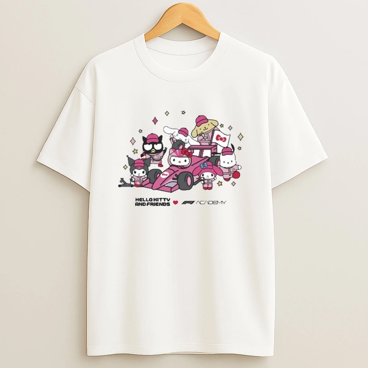 F1 Academy Hello Kitty And Friend Racing Shirts