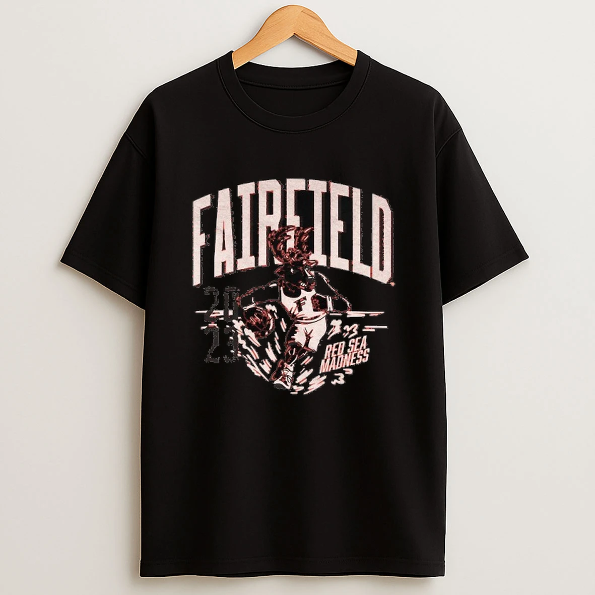 Fairfield Stags 2023 Red Sea Madness Mascot Shirts