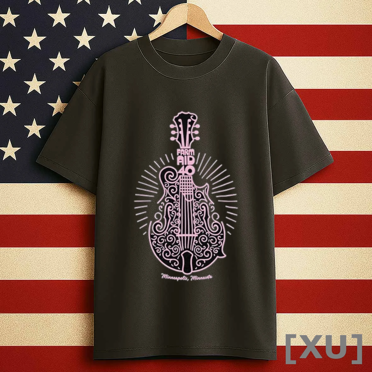 Farm Aid 40 Mandolin Shirts