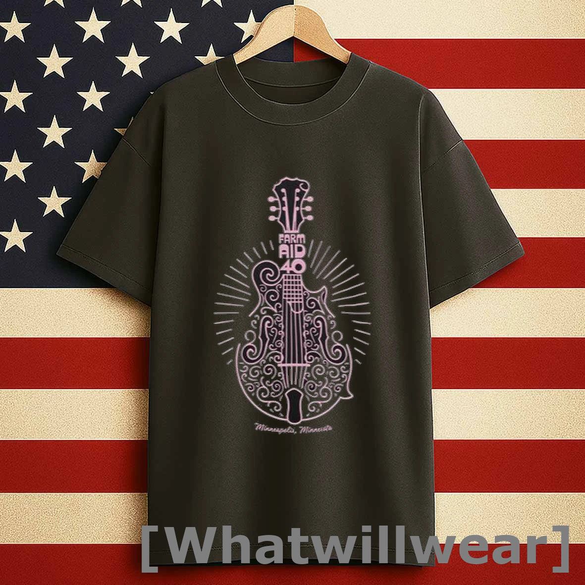 Farm Aid 40 Mandolin Men Shirts