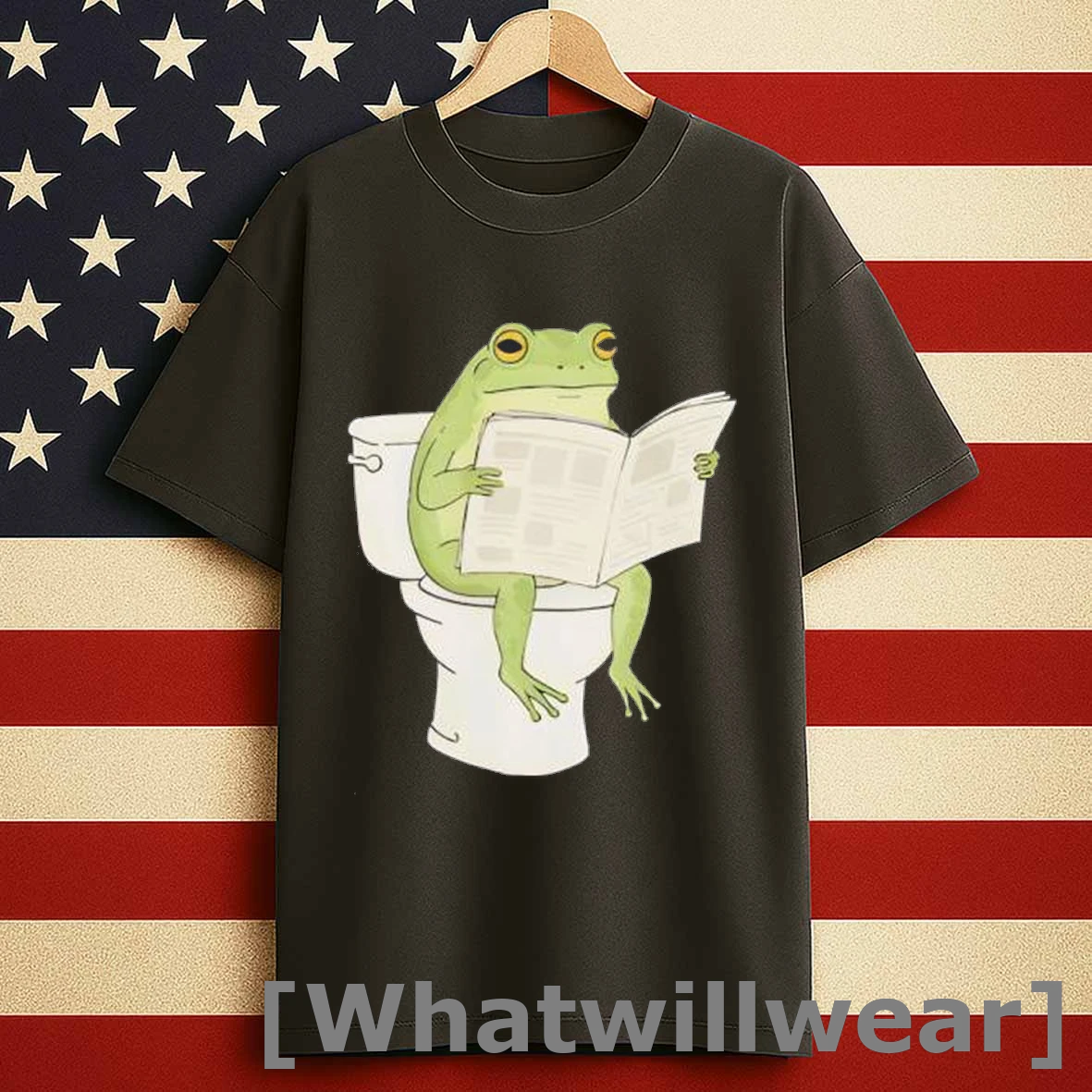 Frog Toilet Humor Funny Shirts