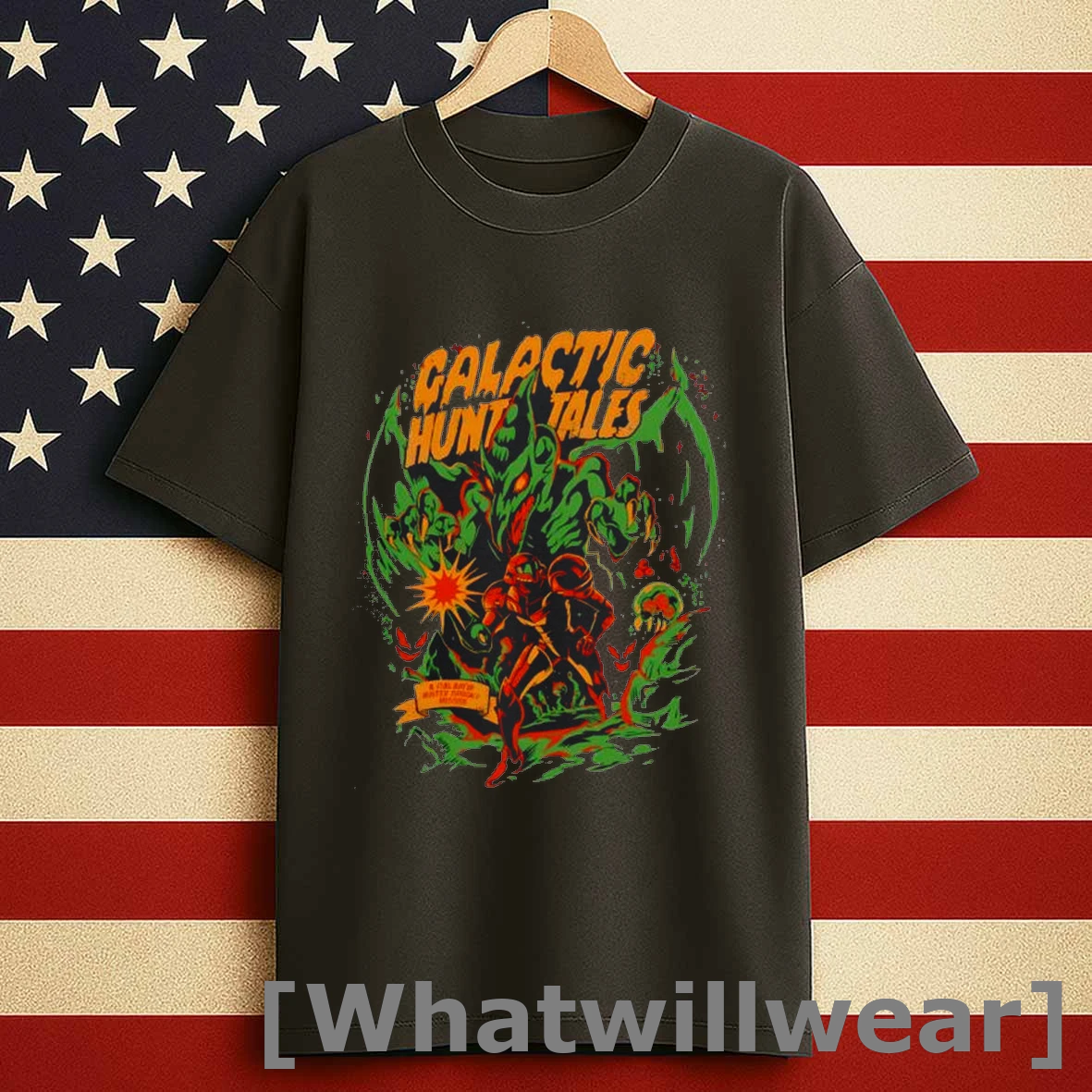 Galactic Hunt Tales Ilustrata Shirts