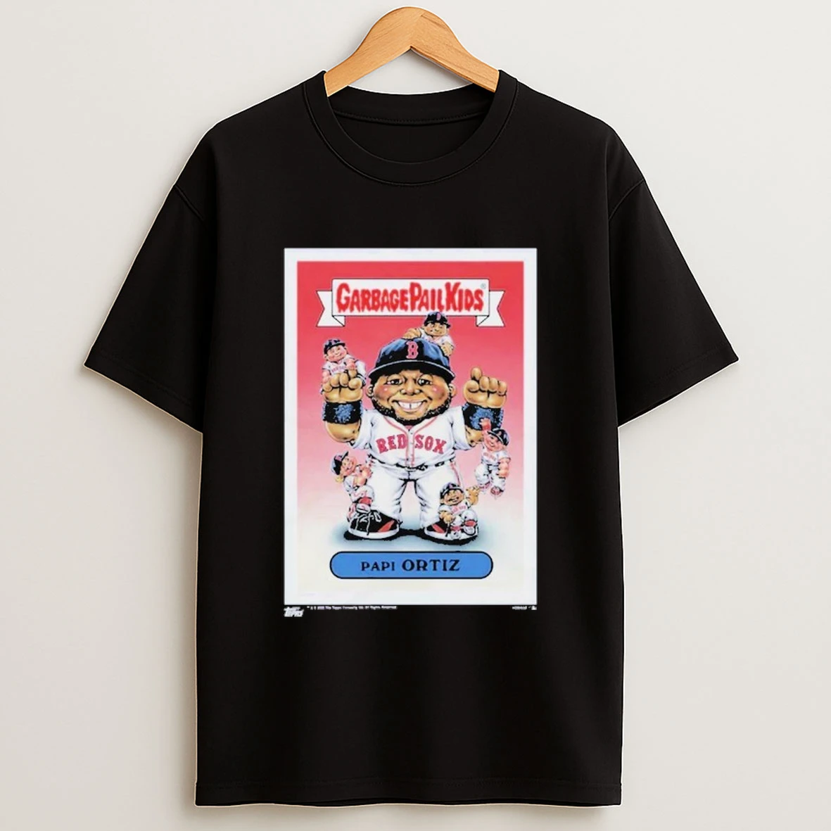 Garbage Pail Kids X Red Sox Papi Ortiz Shirts