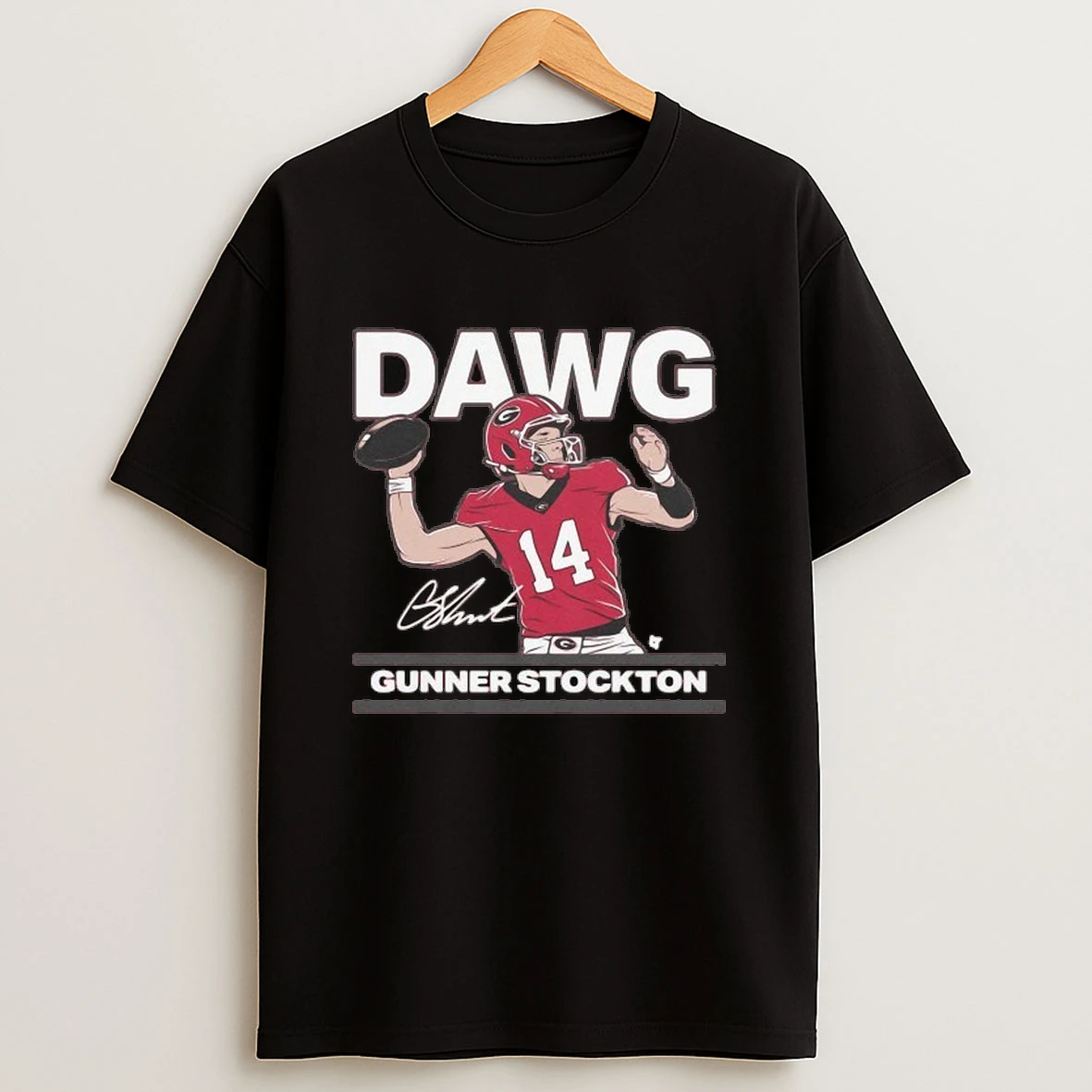 Georgia Football Gunner Stockton Is A Dawg Shirts