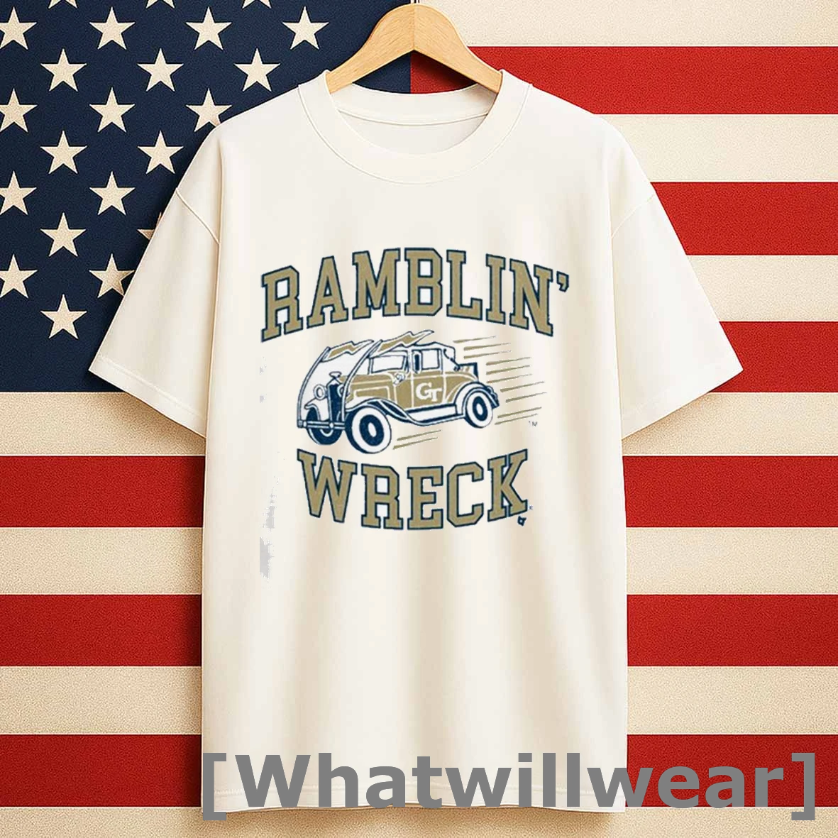 Georgia Tech Yellow Jackets Ramblin Wreck Shirts