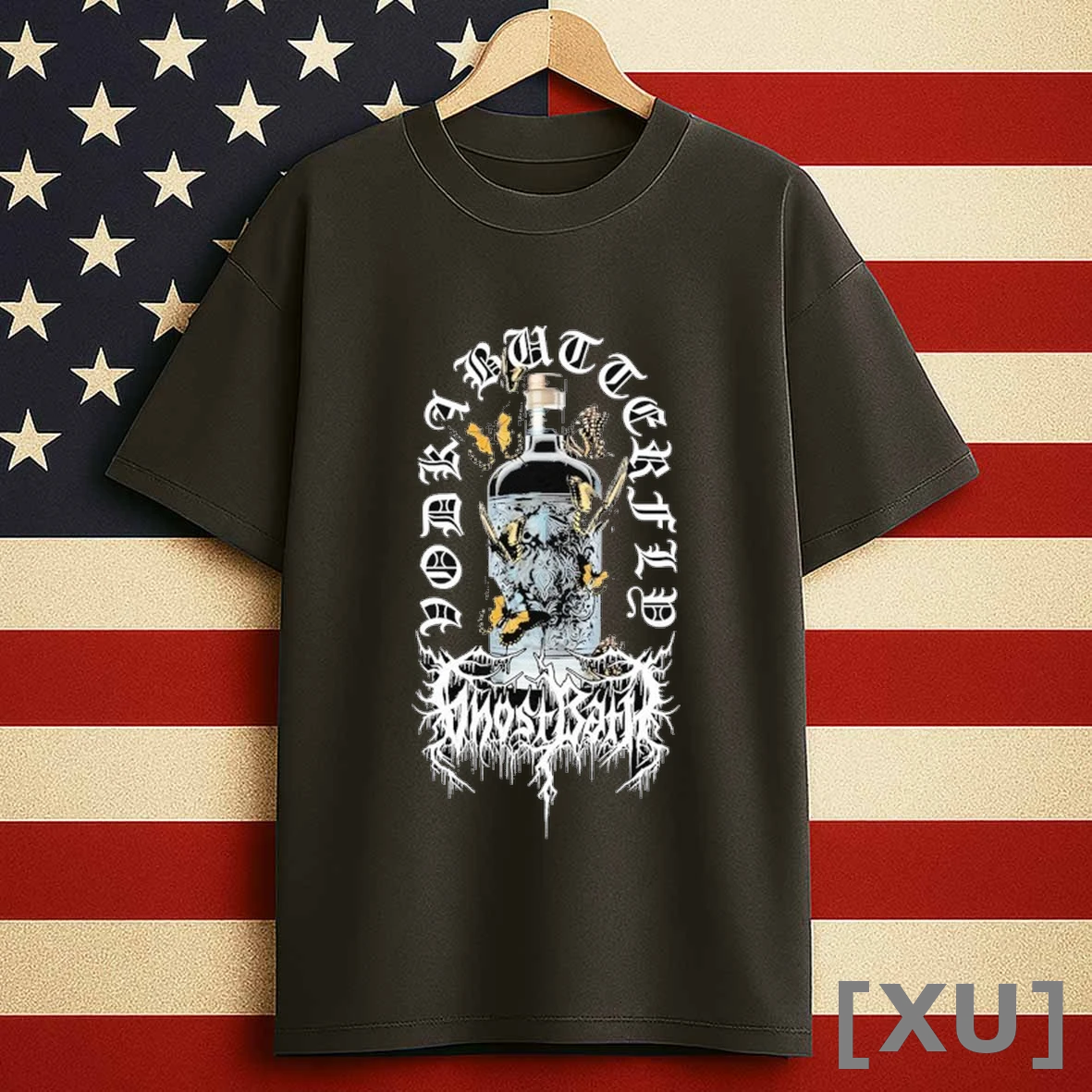 Ghost Bath Vodka Butterfly Shirts