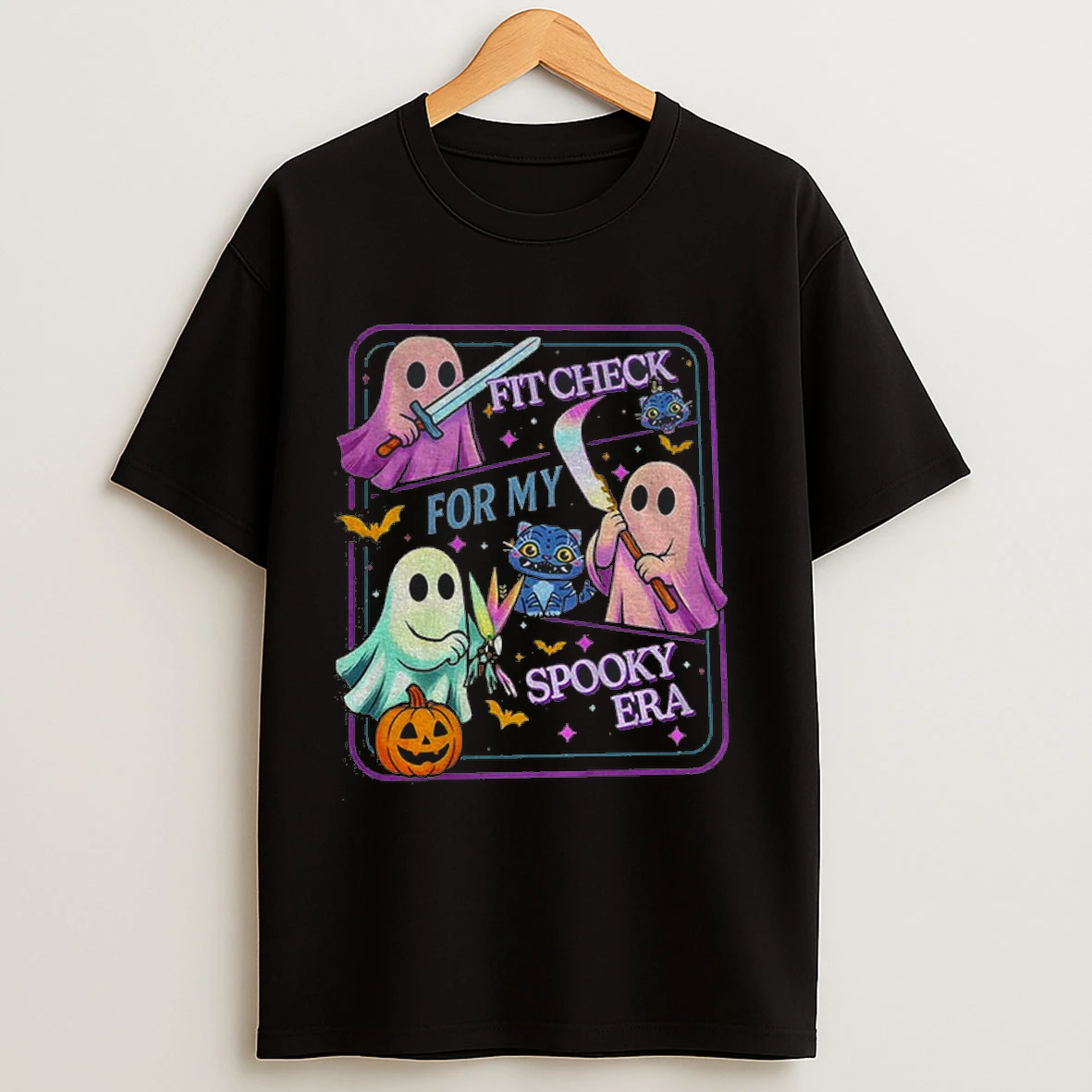 Ghost Huntrix Demon Hunters Fit Check For My Spooky Era Gift For Kpop Fan Shirts