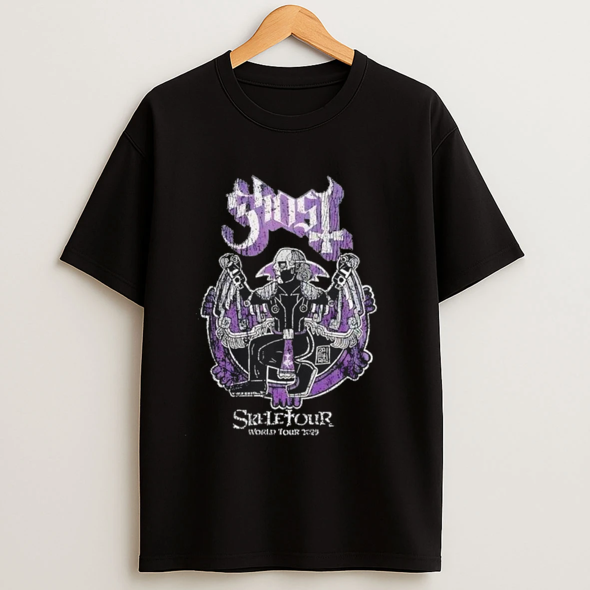 Ghost Skeleton World Tour 2025 Shirts