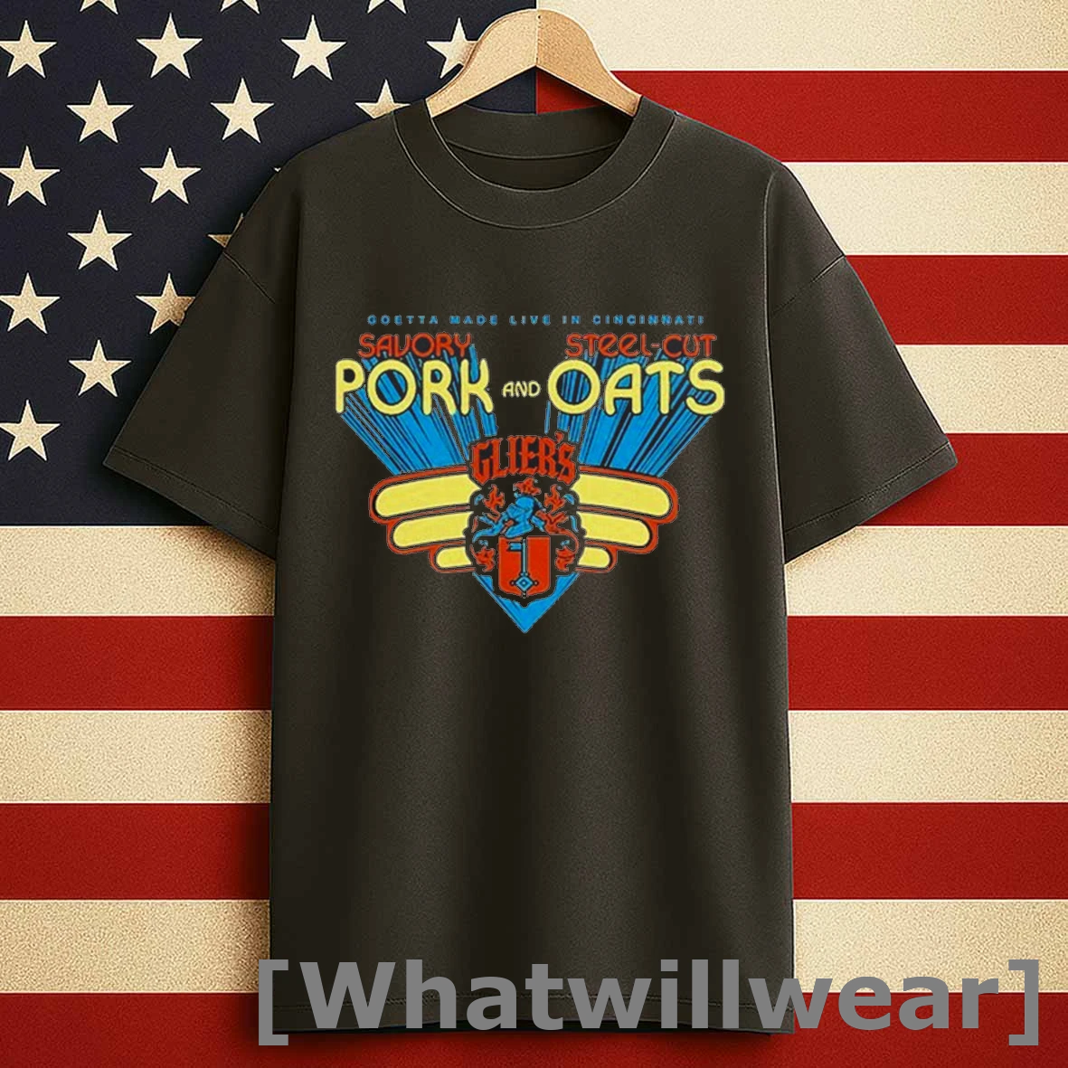 Gliers Pork And Oats Savory Steel Cut Goetta Made Live In Cincinnati Shirts