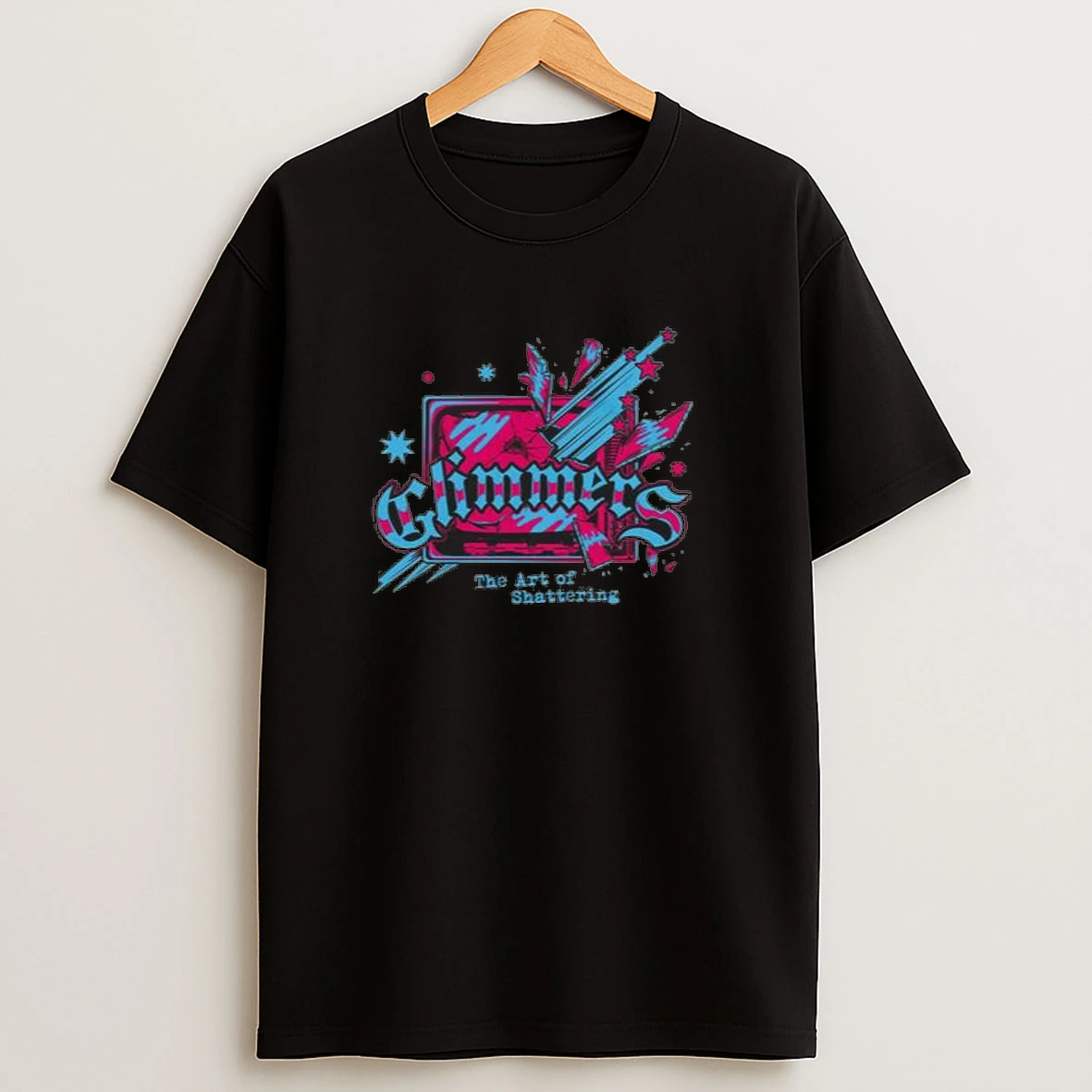 Glimmers Shattered Tv Men Shirts