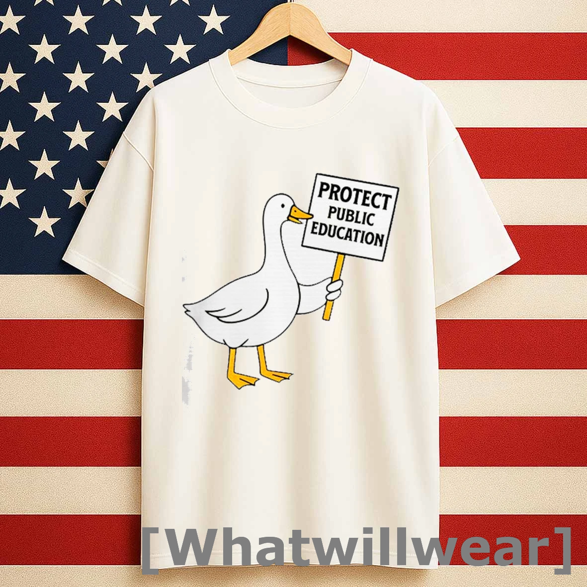 Goose Protect Public Education Back To School Shirts