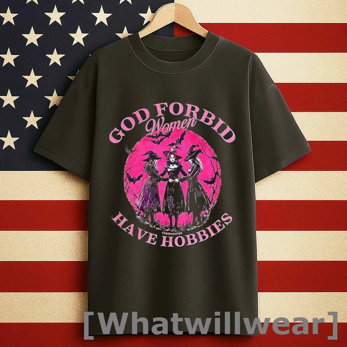 Halloween God Forbid Women Have Hobbies Bat Witchs Pray Shirts