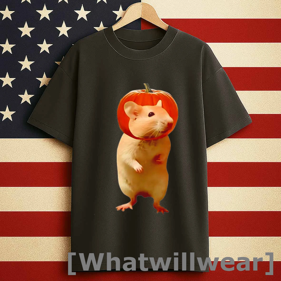 Halloween Silly Ratz Pumpkin Funny Shirts