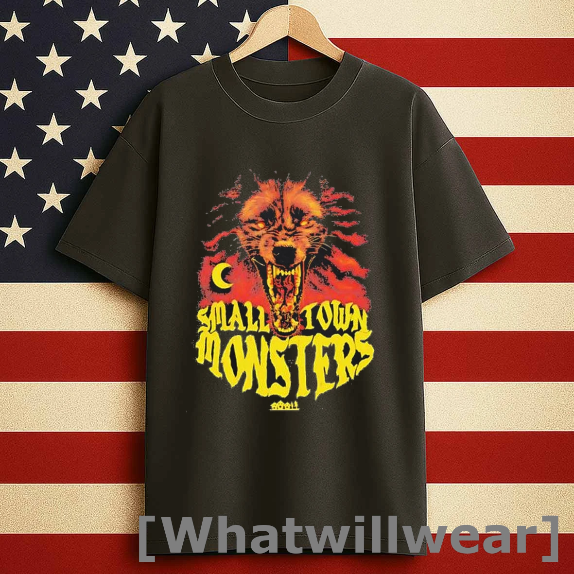 Halloween The Dogman Small Town Monsters Shirts
