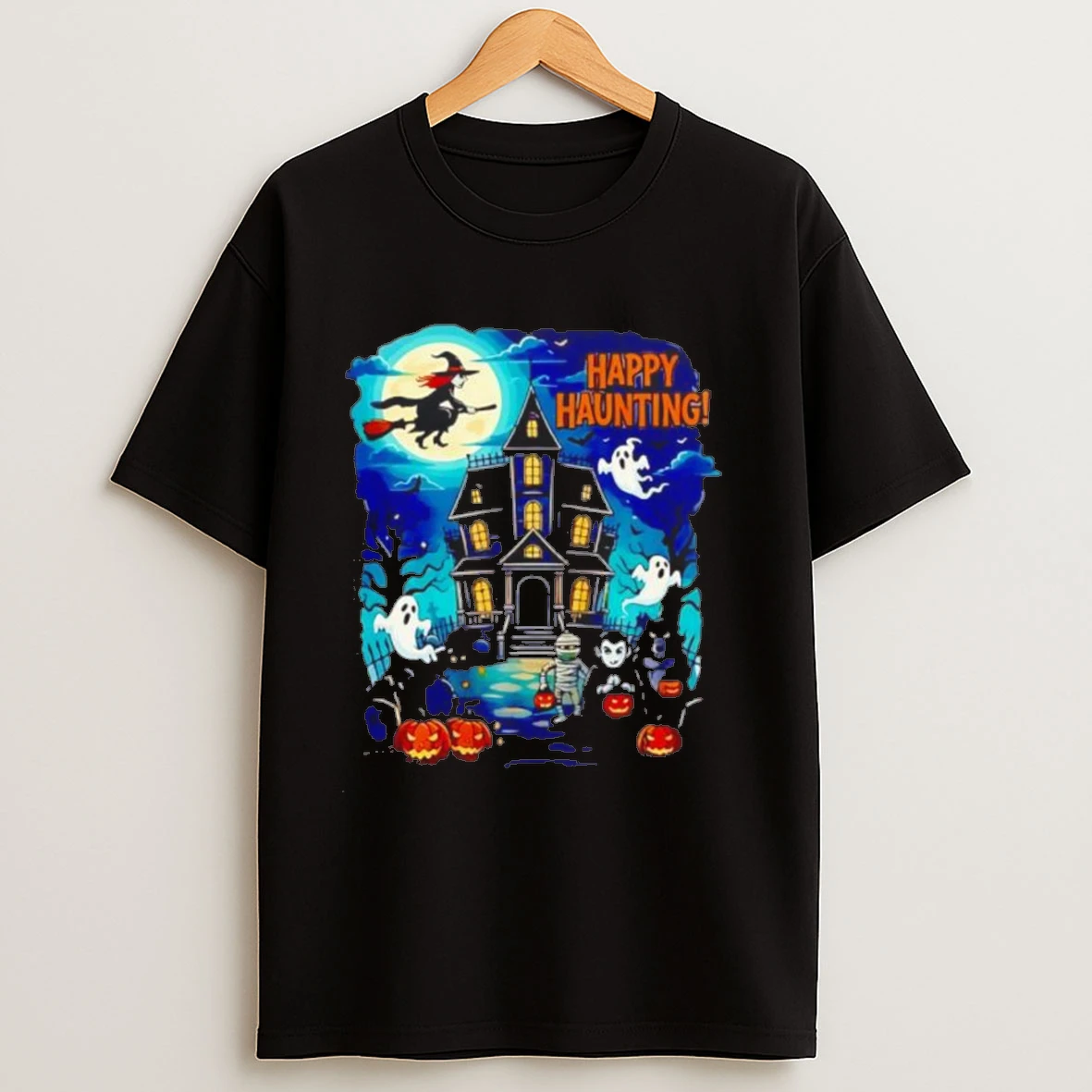 Halloween Witch And Haunted House 2025 Shirts