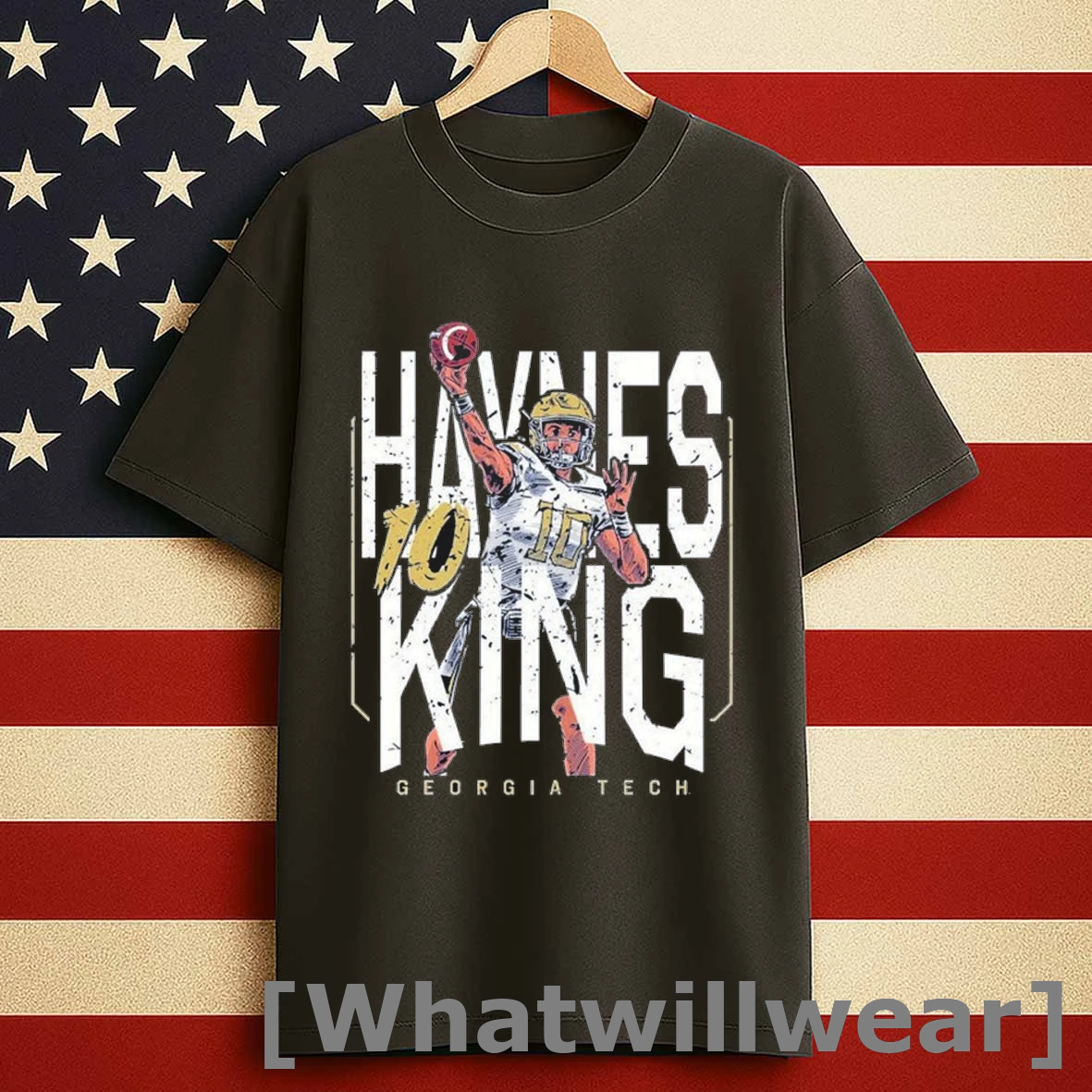 Haynes King 10 Georgia Tech Yellow Jackets Nil Breakthrough Shirts