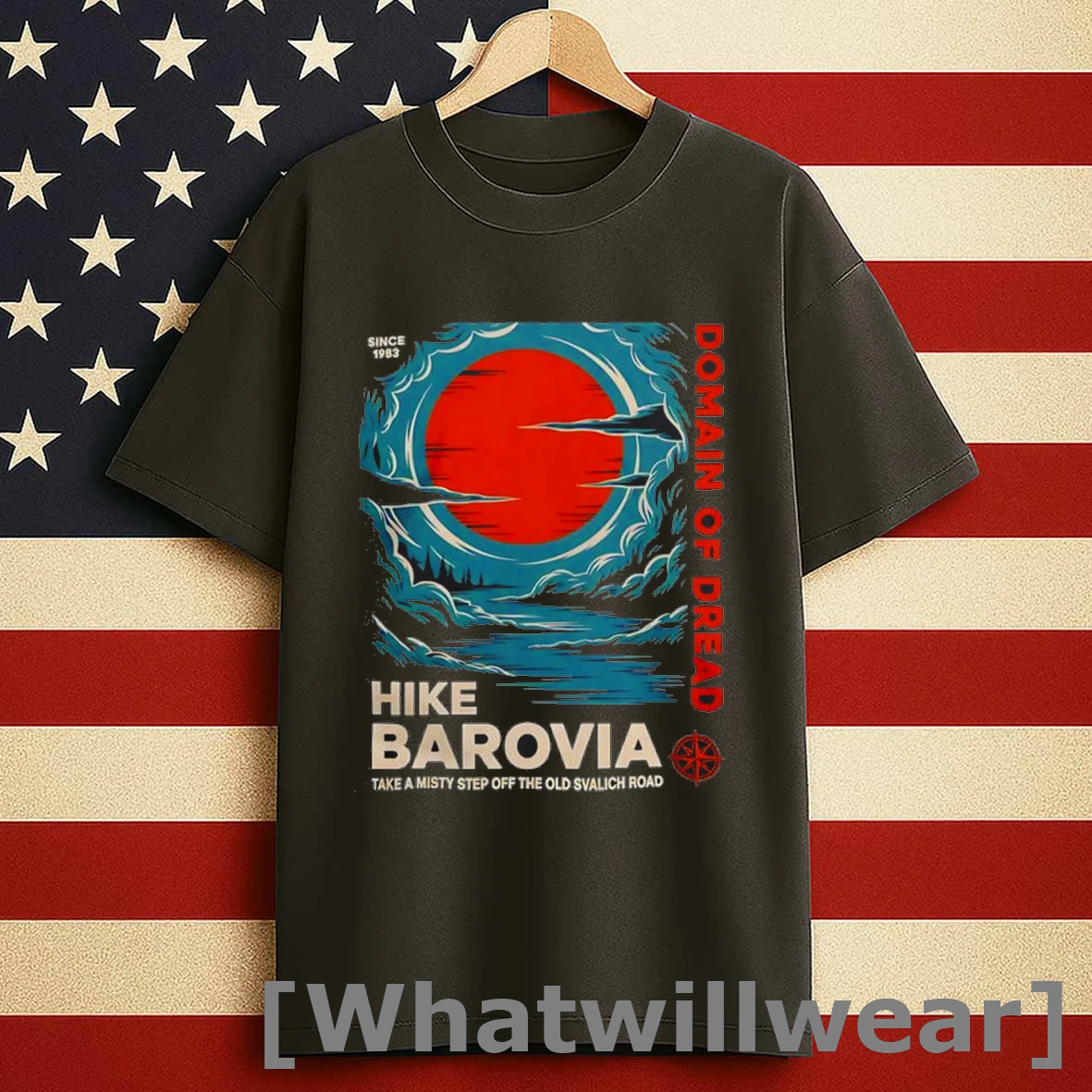Hike Barovia Domain Of Dread Since 1983 Dungeons And Dragons Shirts
