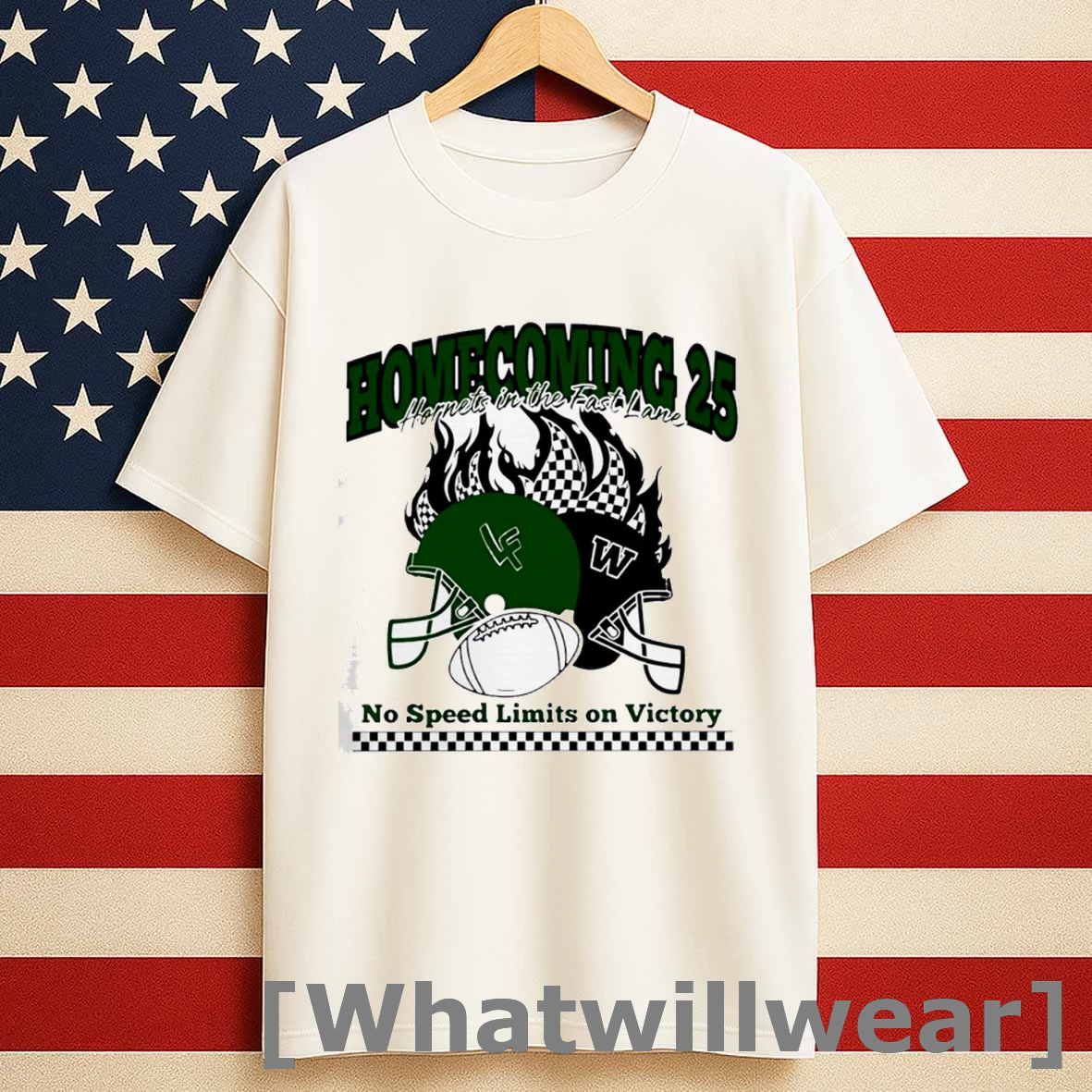 Homecoming 25 Hornets In The Fast Lane No Speed Limits On Victory Helmet Shirts
